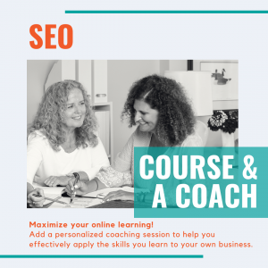 my business skills - SEO course and a coach - search engine optimization for small businesses